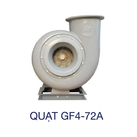 GF4-72 Quạt ly tâm composite - Quạt GF4-72A Kiểu A