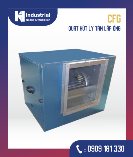 CFG Quạt hút ly tâm lắp ống