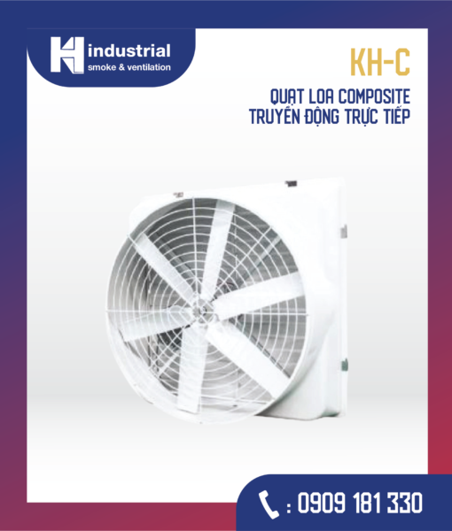 KH-C Quạt loa Composite truyền động trực tiếp