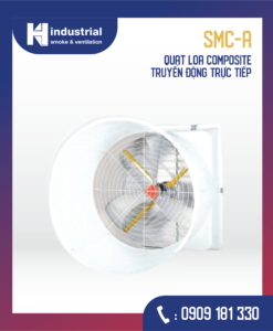 SMC-A Quạt loa COMPOSITE truyền động trực tiếp