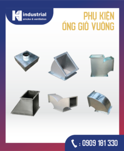 Phụ kiện ống gió vuông